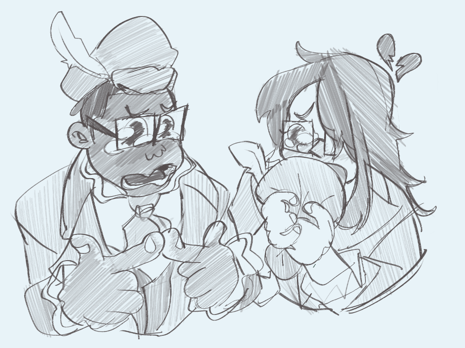 great ace attorney stream fanart