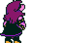 gif of susie from deltarune