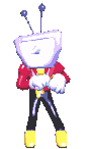 gif of tenna from deltarune