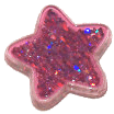 pink star sticker